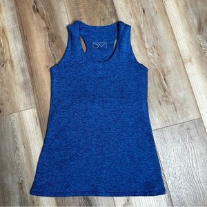 DYI Design your Inspiration Butter soft Blue Sport Workout Tank Dmall